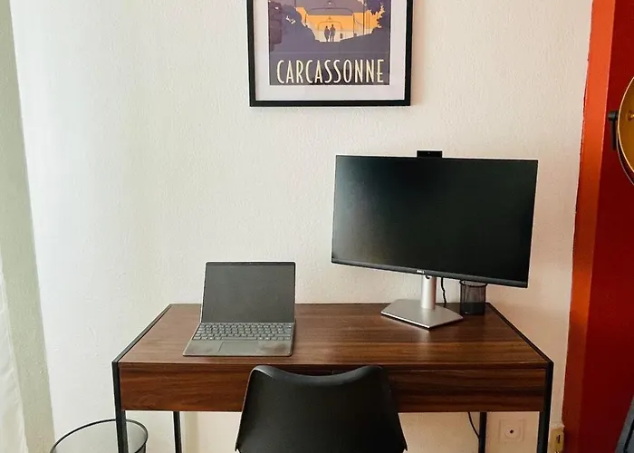 Au Coeur De Ideal Pour Petite Famille Et Couple * Carcassonne